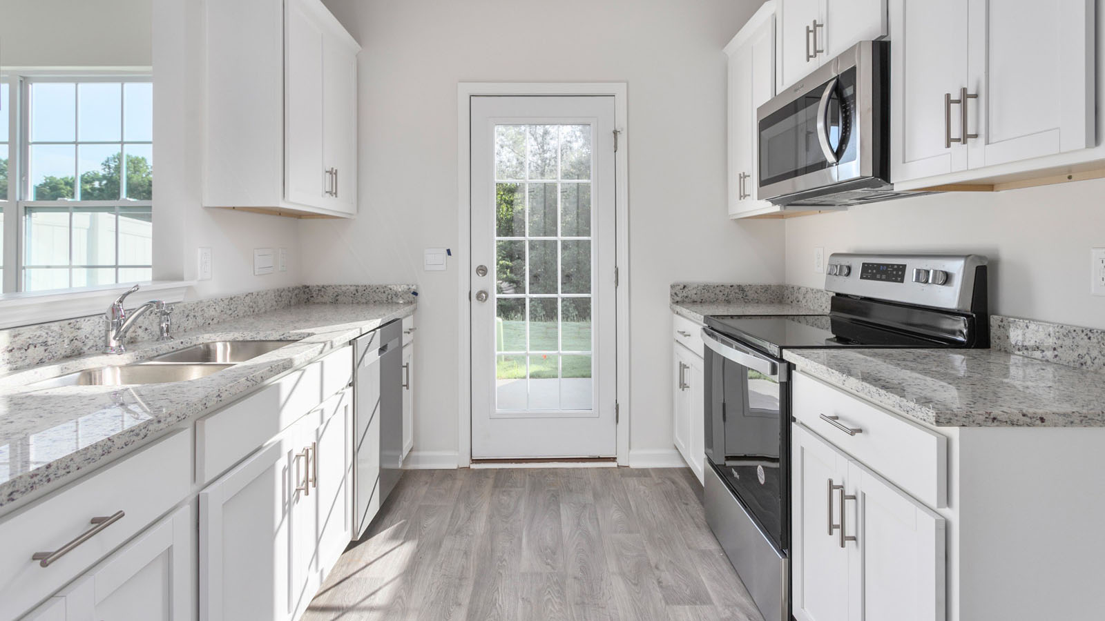 middle kitchen view