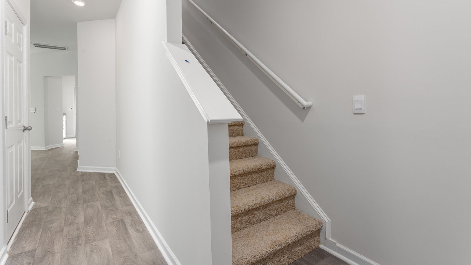 front entrance and staircase view