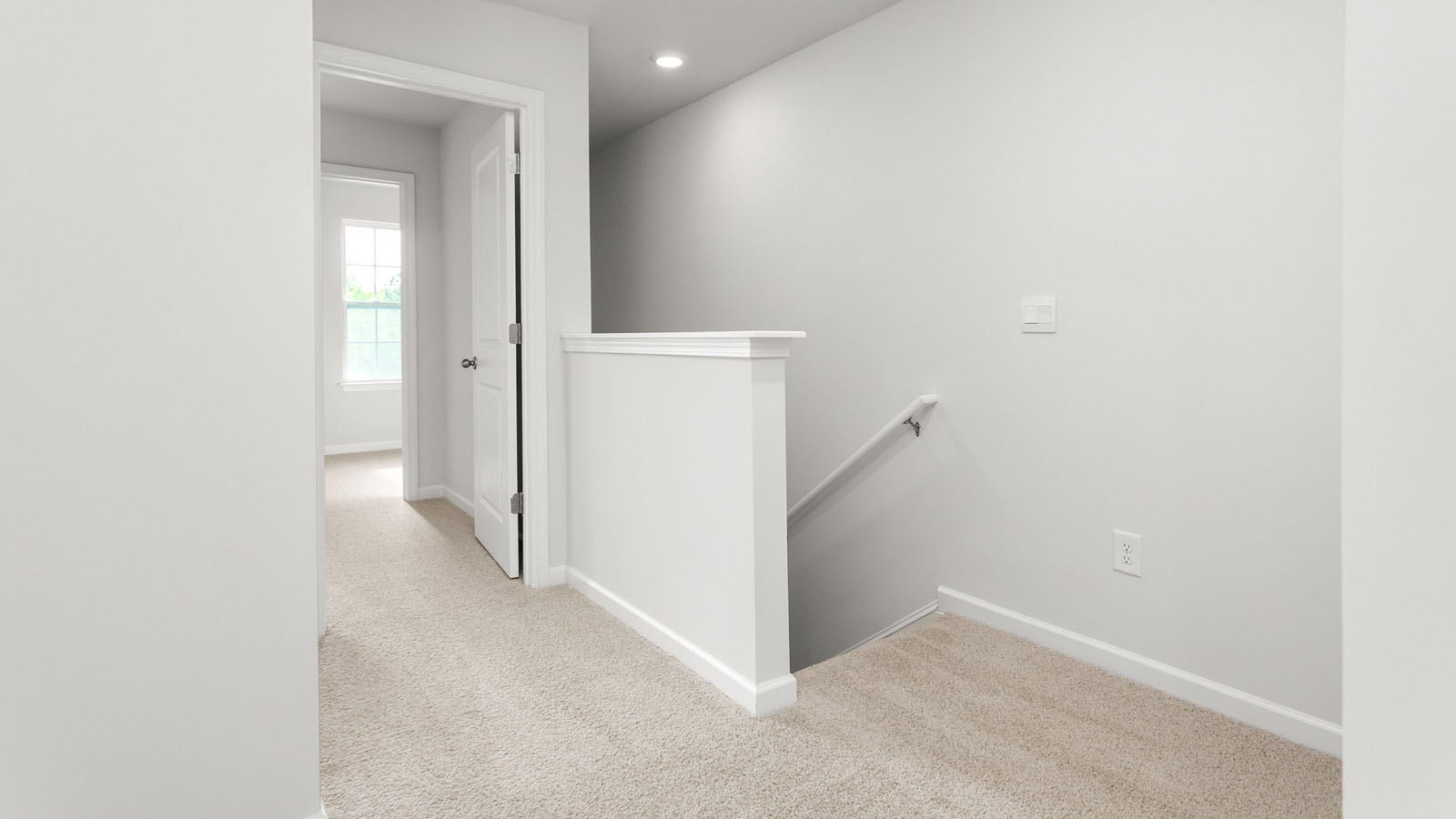 entrance to second floor
