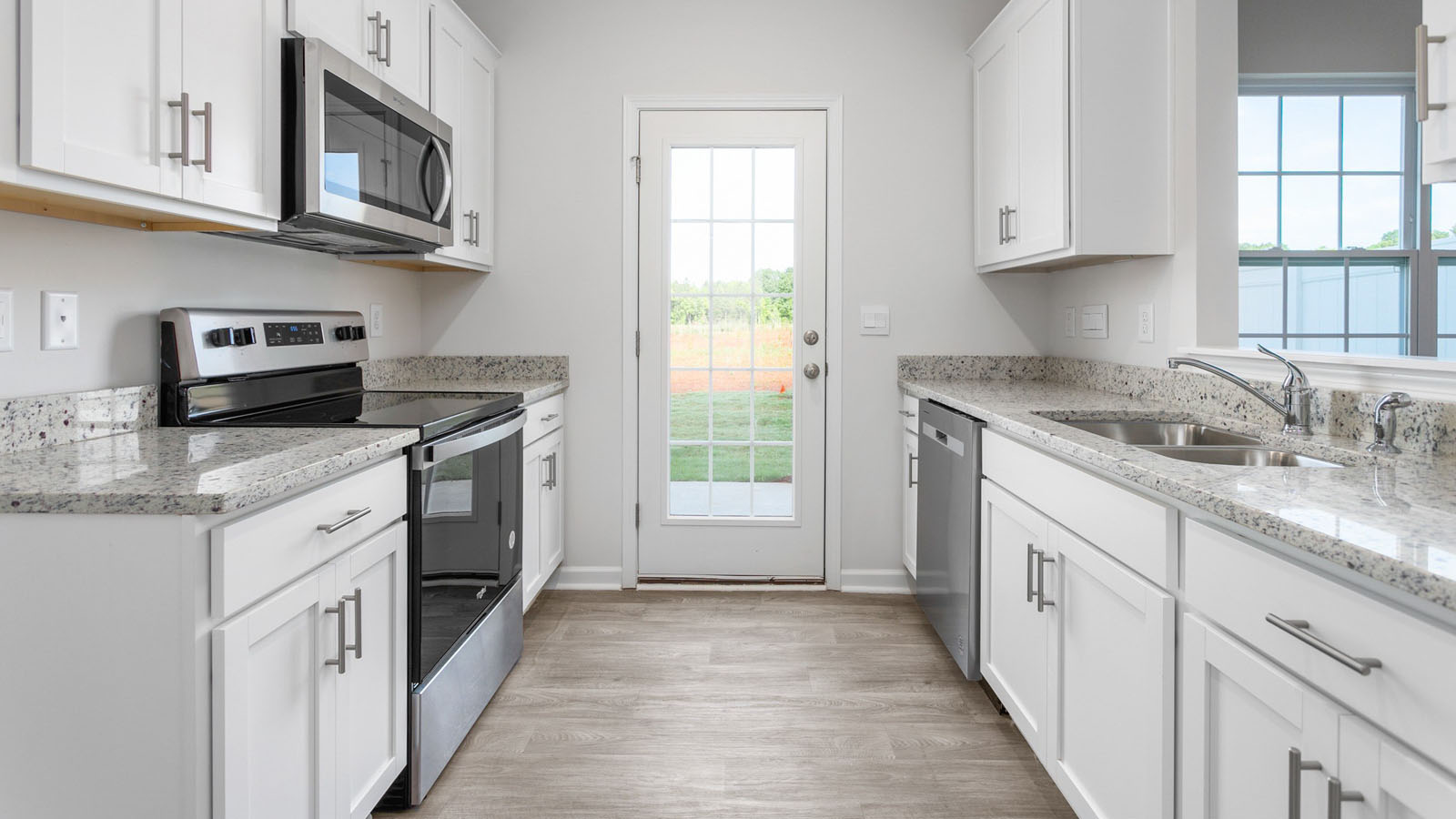 middle kitchen view