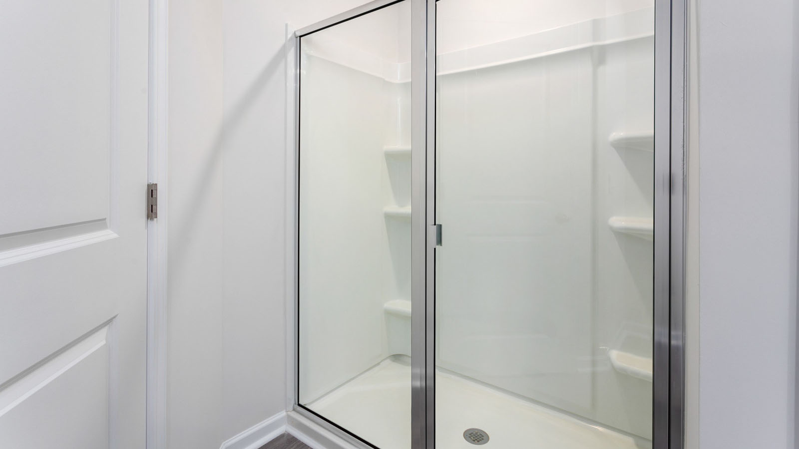 main walk-in shower