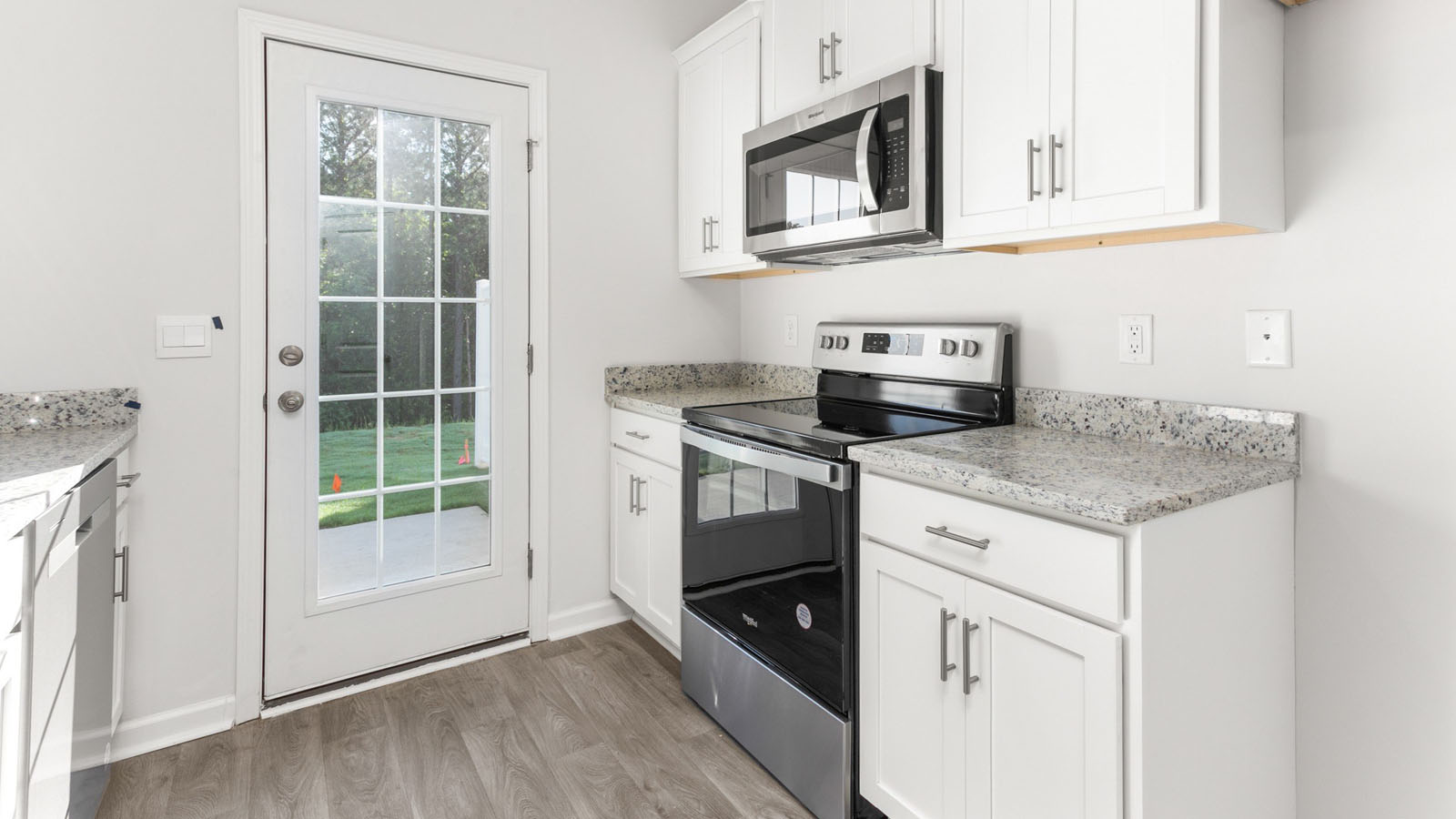 kitchen with stainless steel appliances
