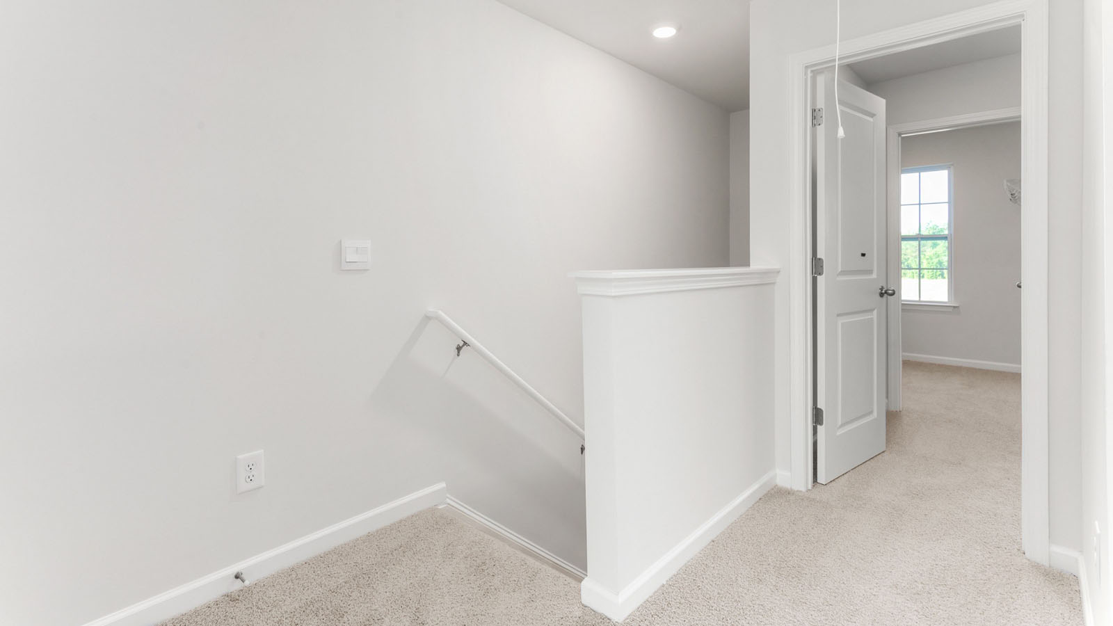 upstairs landing area