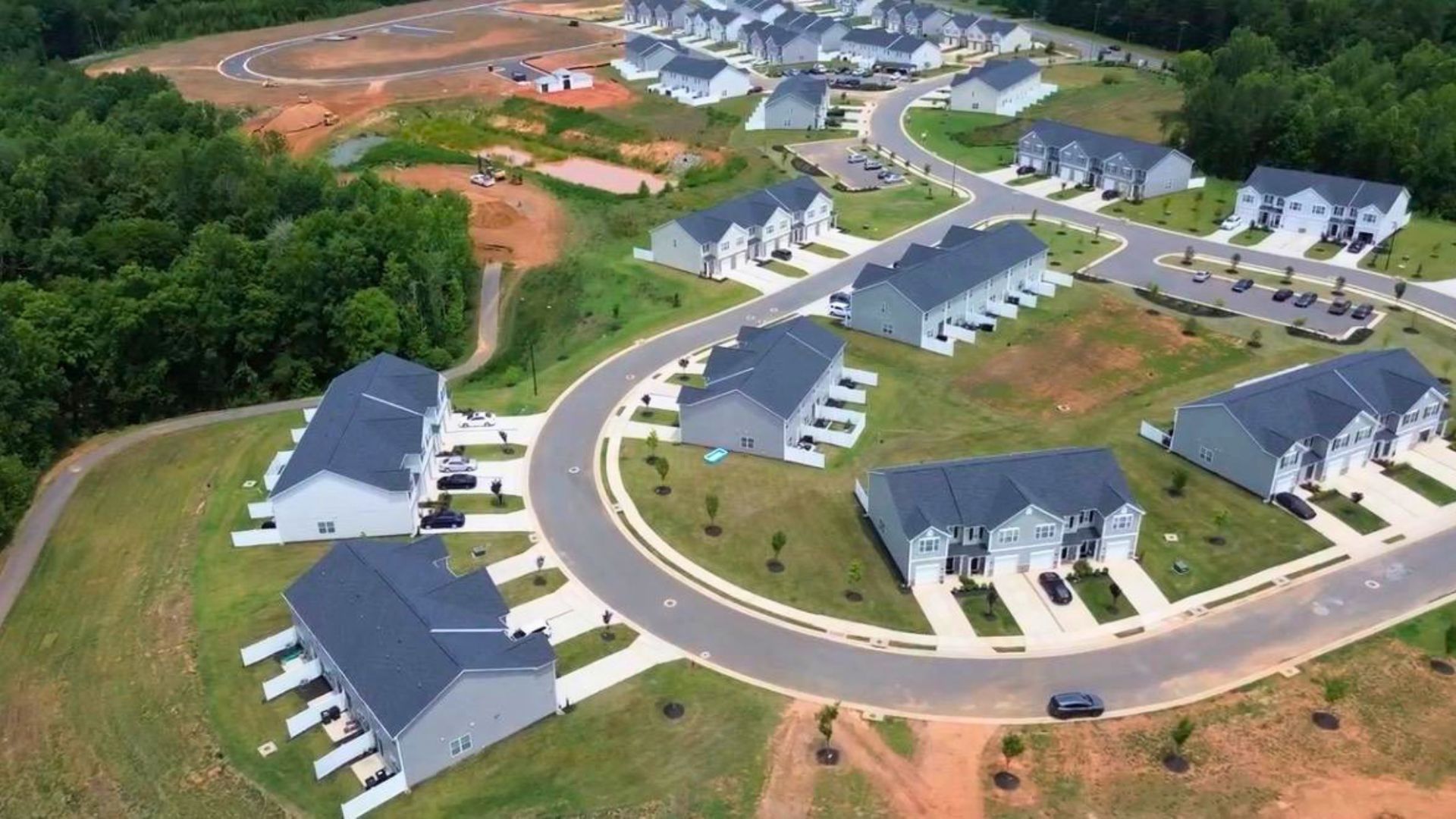 aerial of community