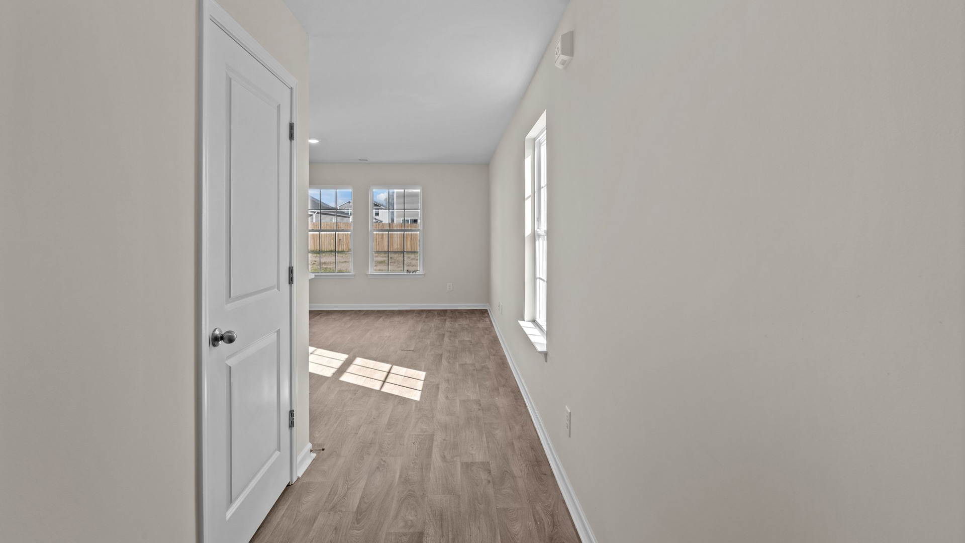 View of entryway hallway