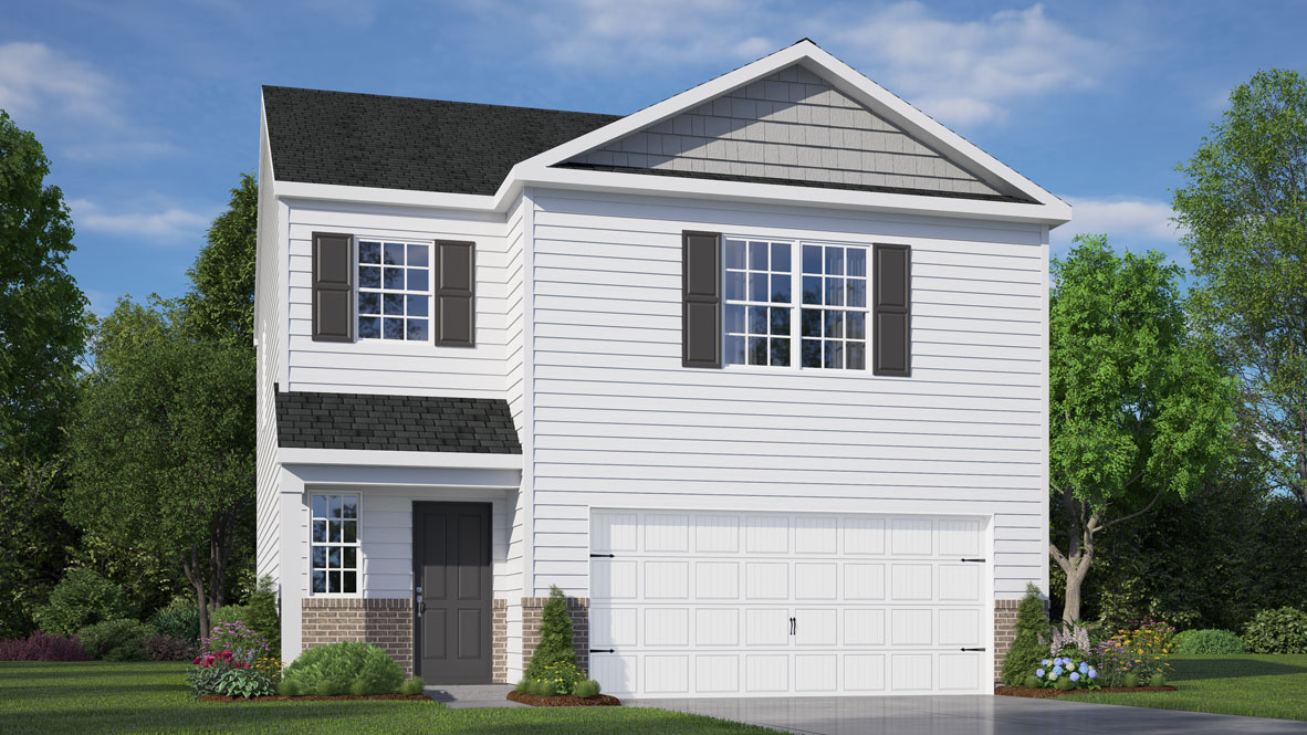 THE DARWIN 3 BED 2.5 BATH 2 CAR GARAGE BRICK EXTERIOR