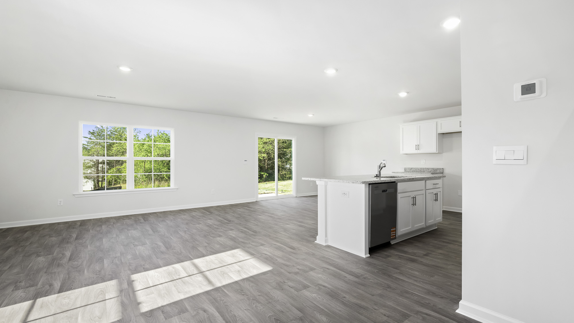 open living room