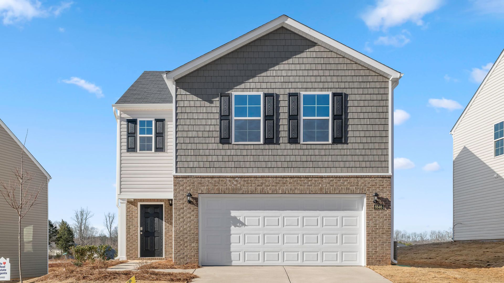 The Elston features 4 bed 2.5 bath 2 story single family home