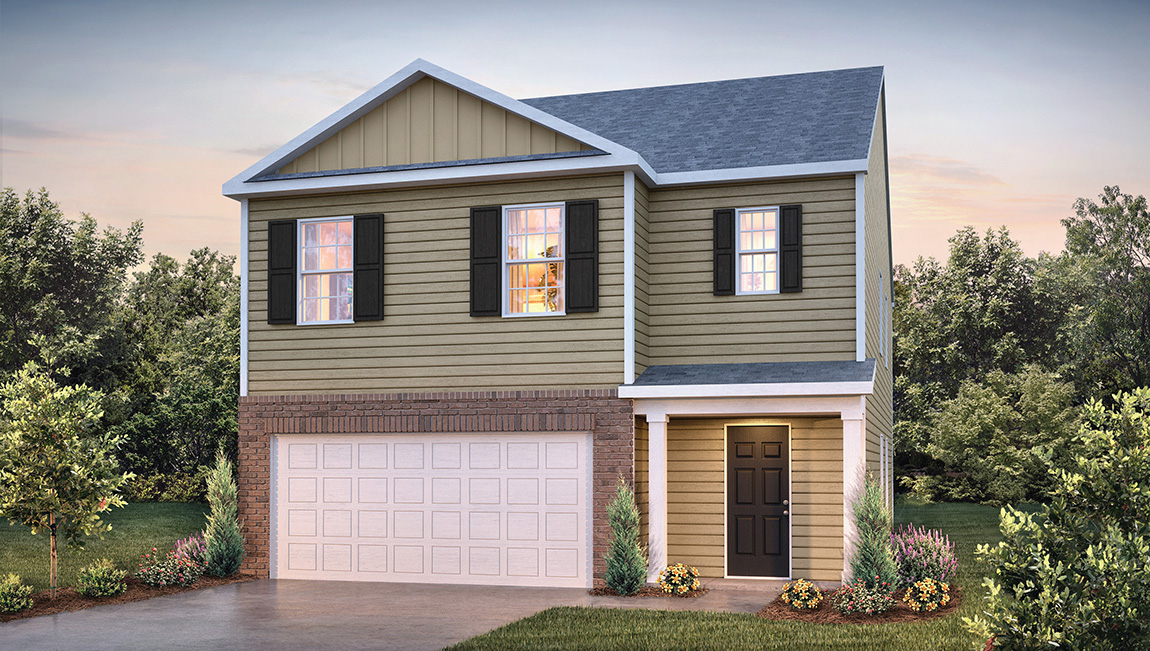 Exterior home rendering