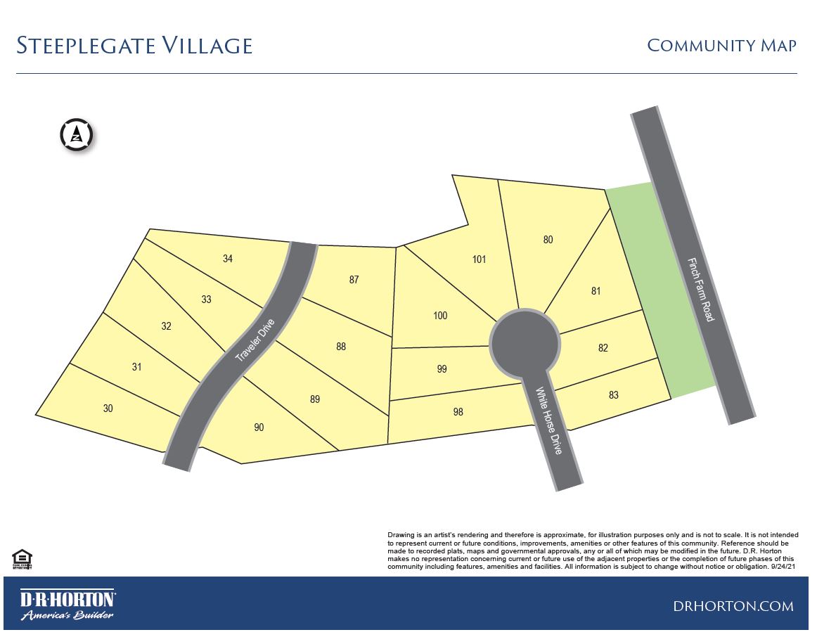 New Homes in Steeplegate Village Trinity, NC D.R. Horton