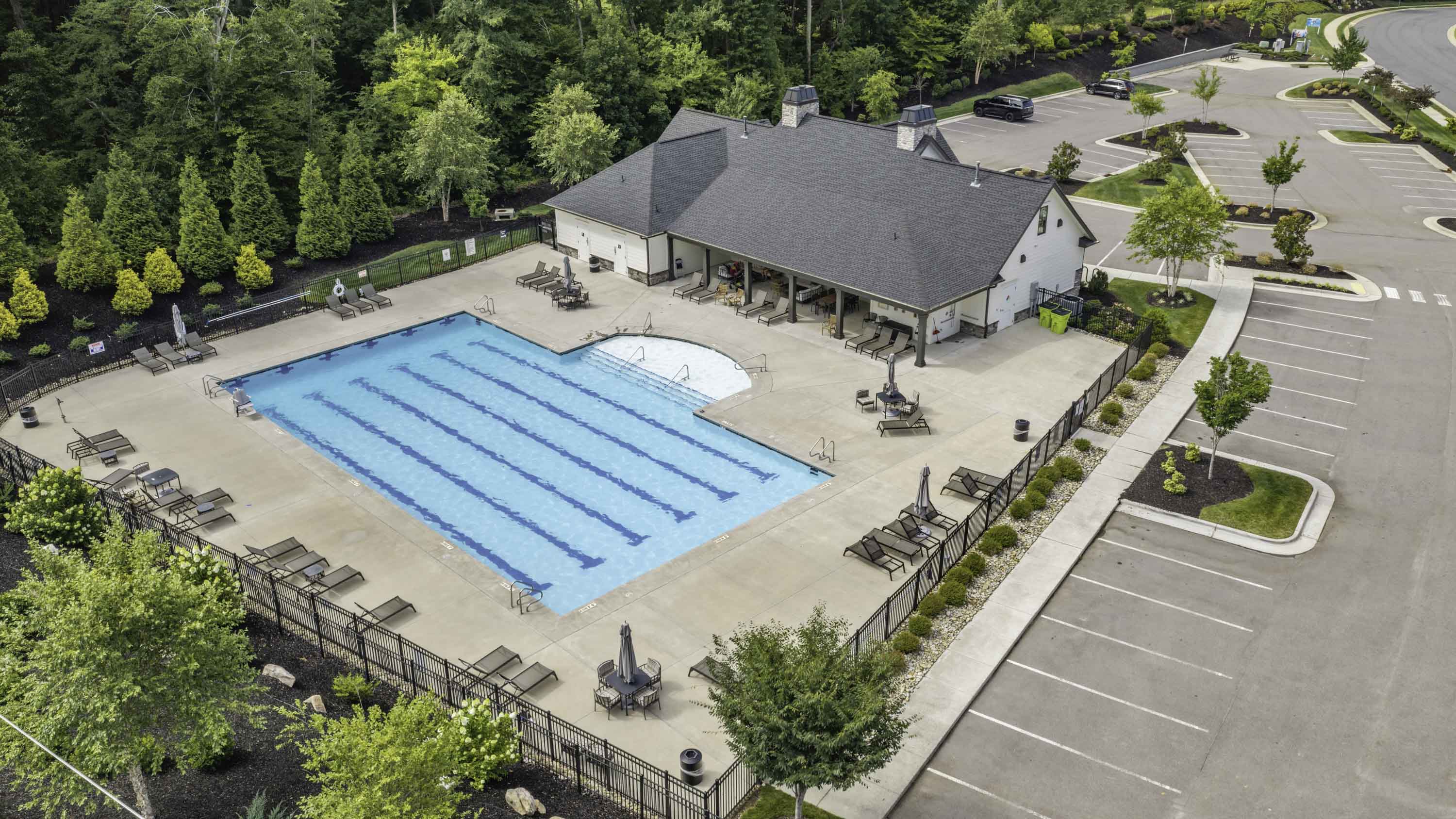aerial pool