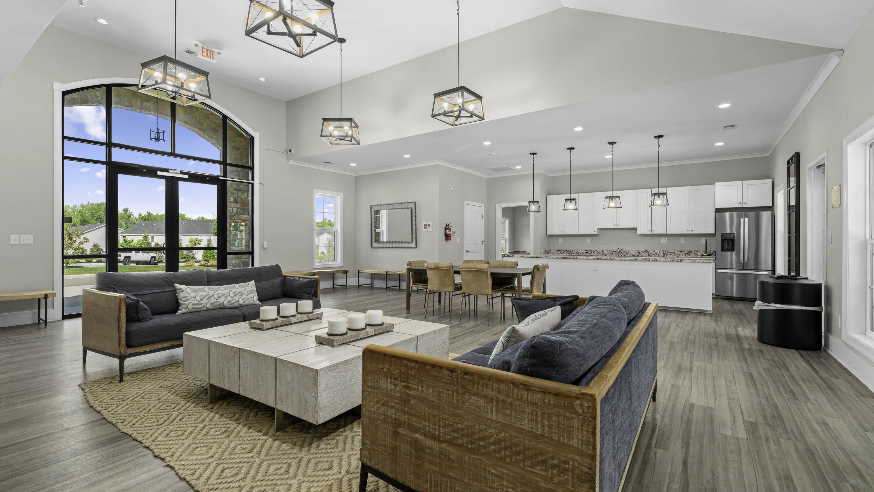 interior of club house