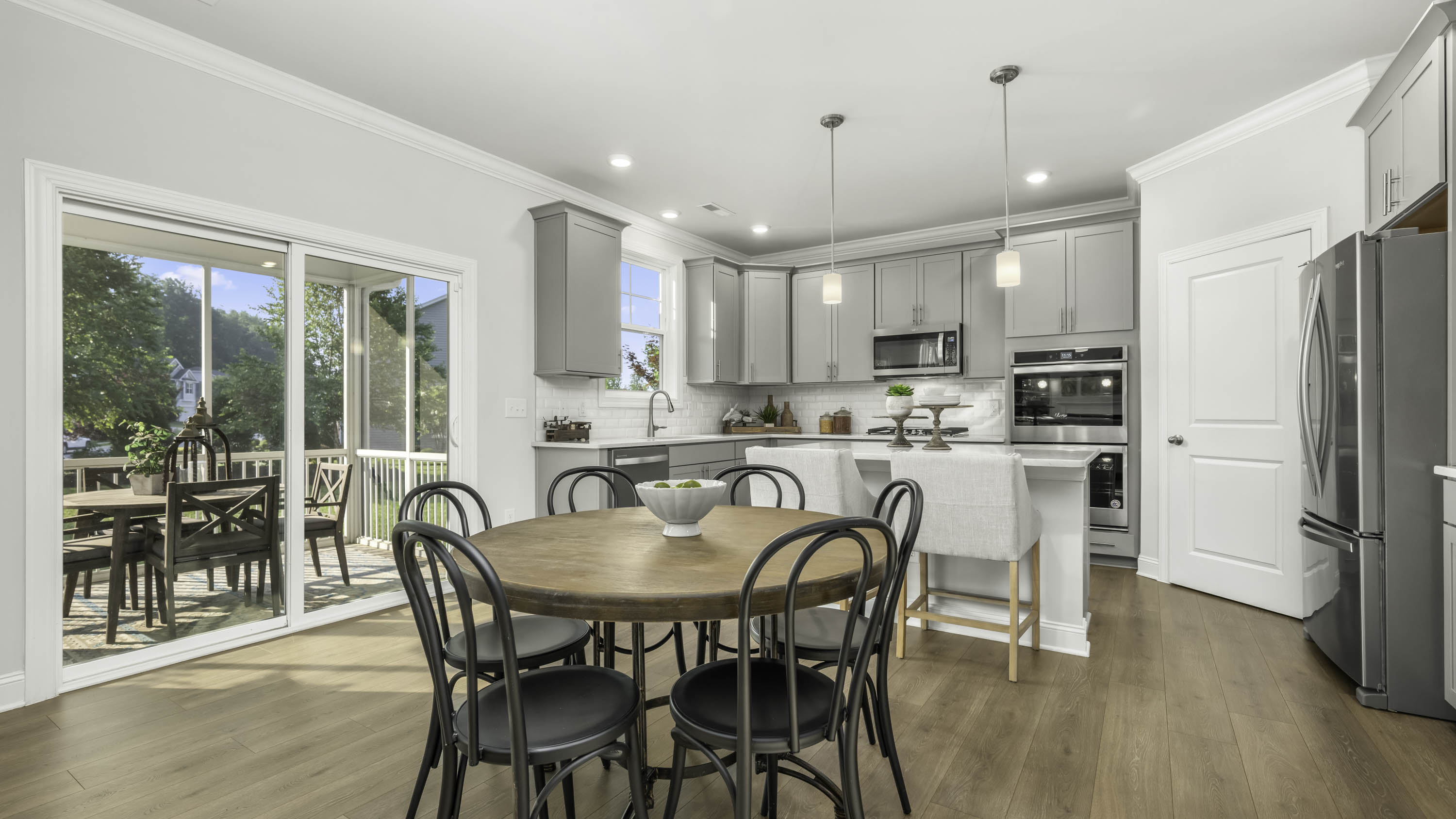 breakfast area