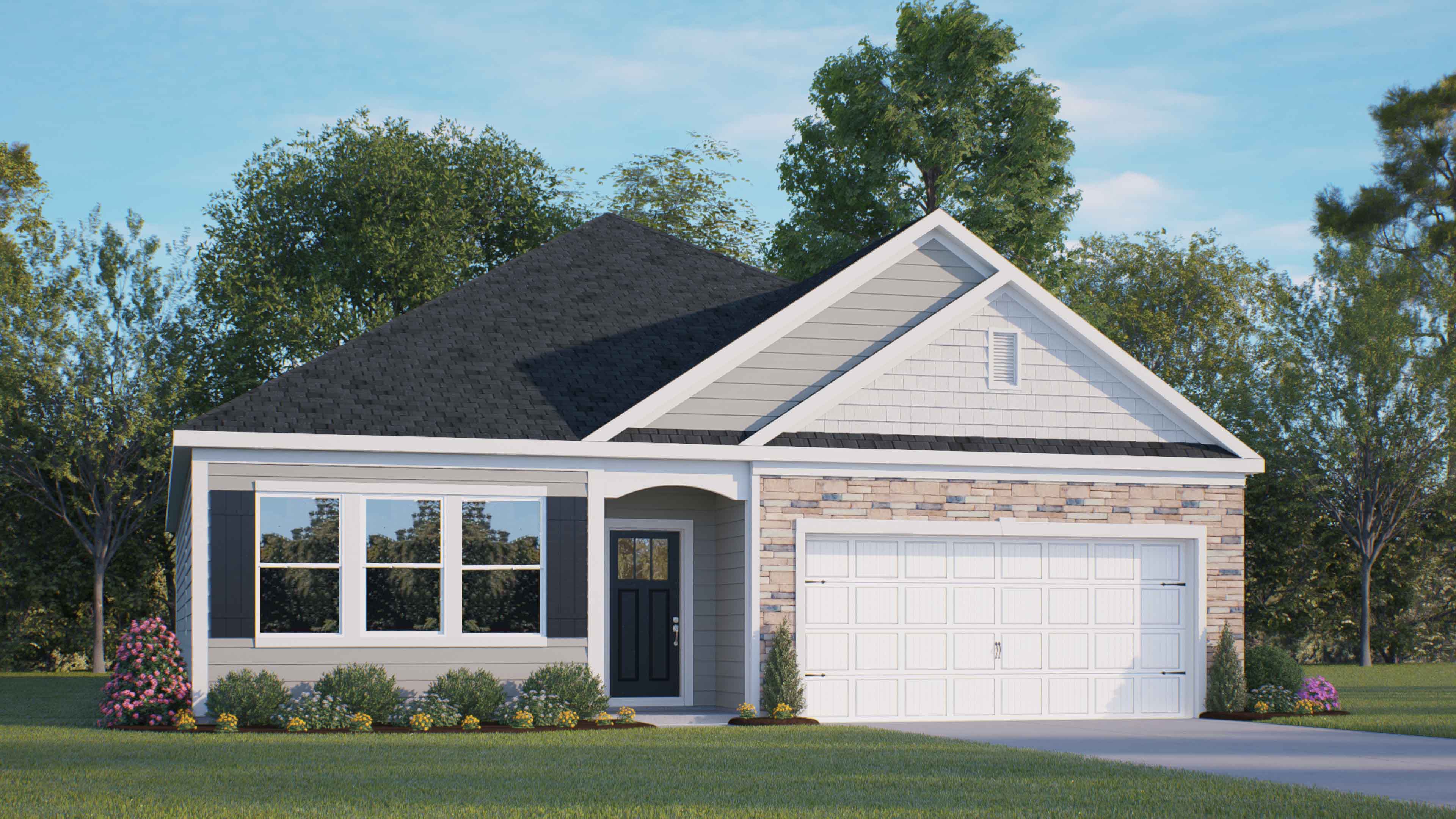 Exterior home rendering