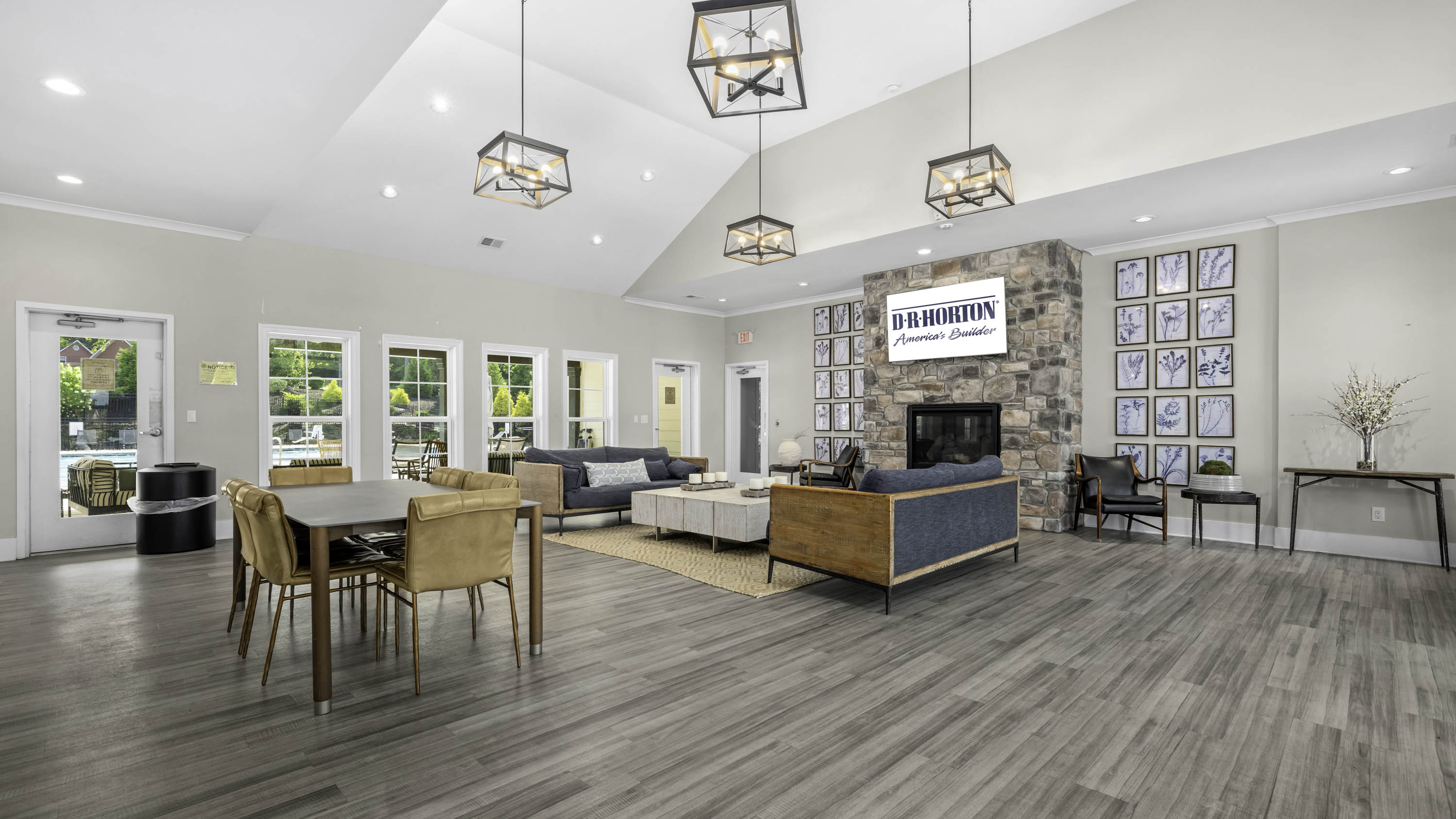 clubhouse living area