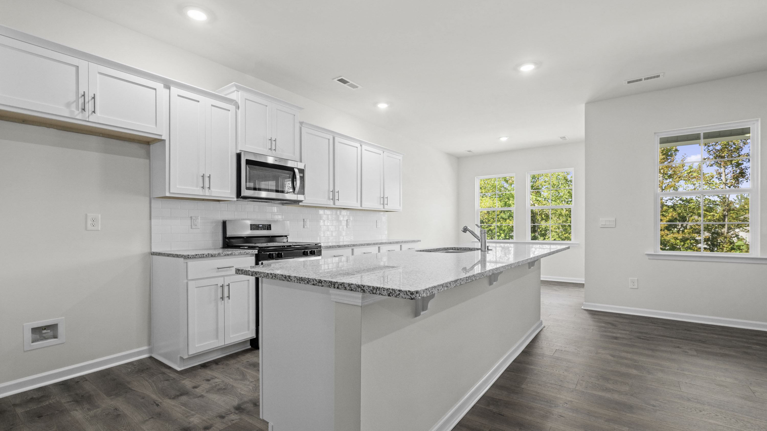 side kitchen view