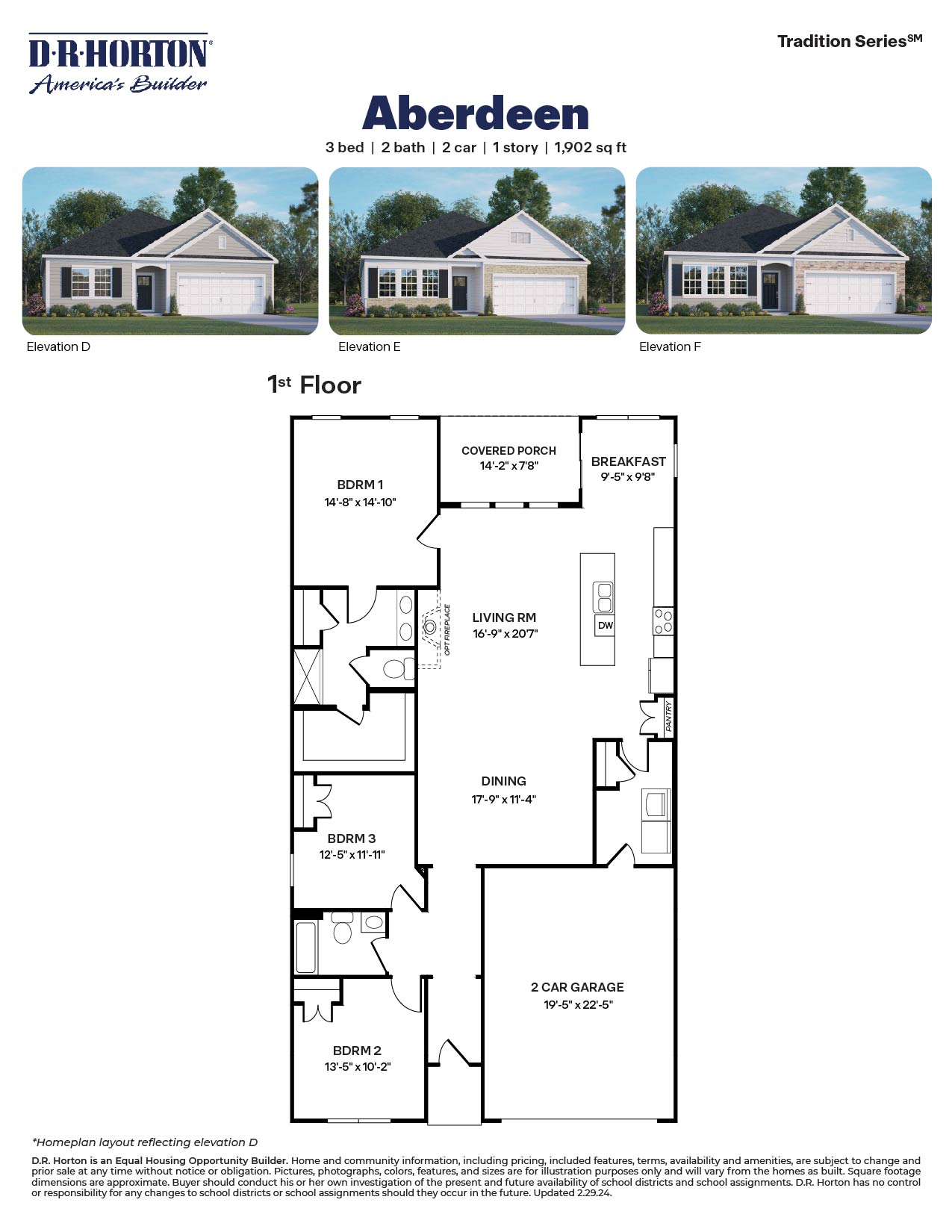 Aberdeen Floorplan
