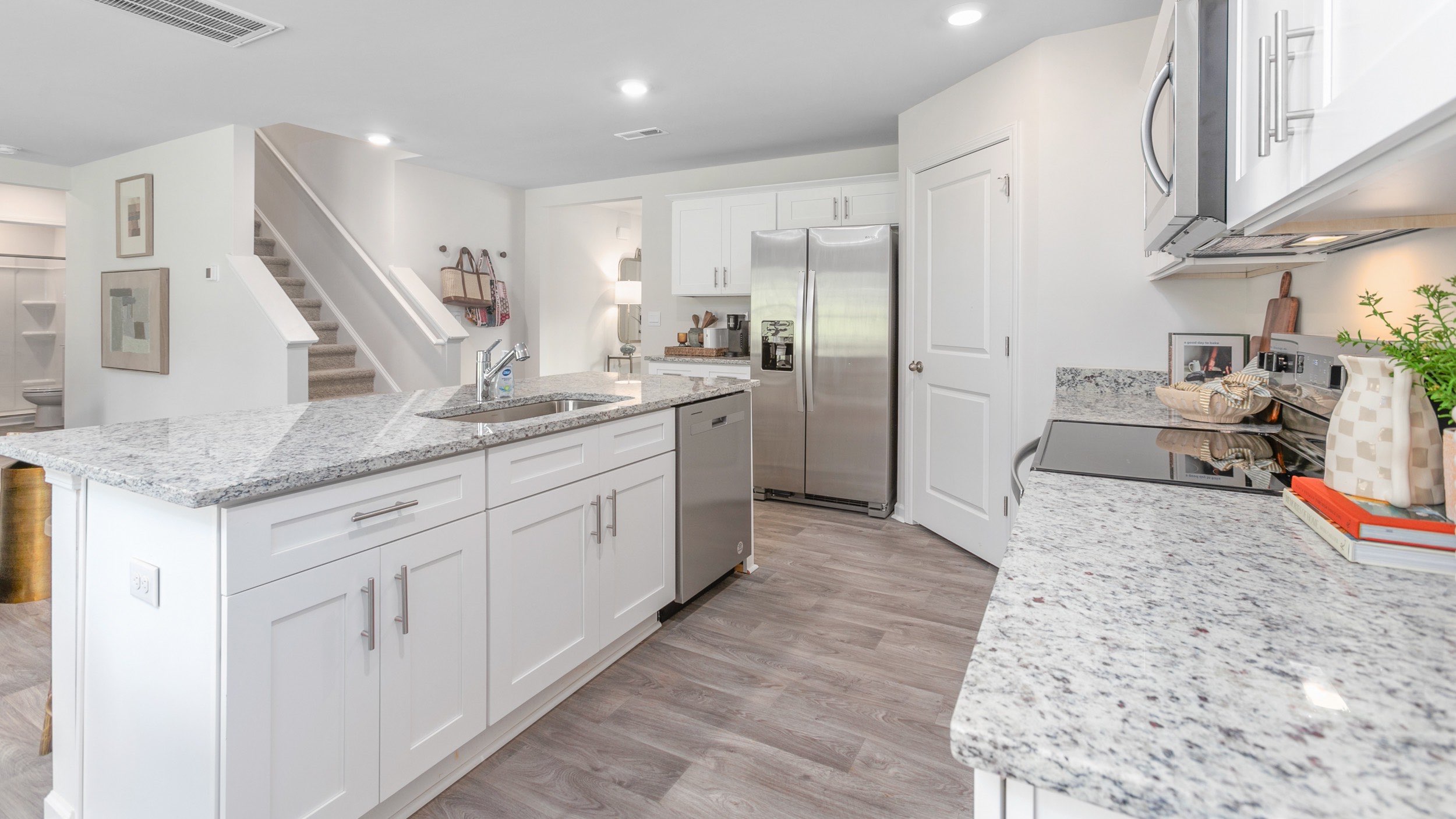 dishwasher in kitchen island