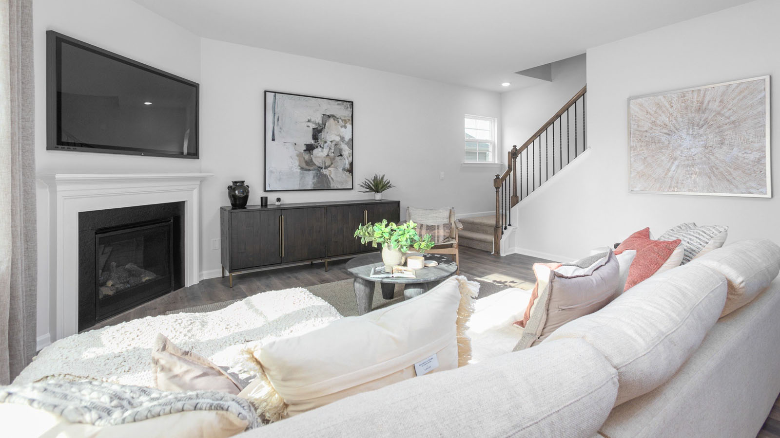 living room gas fireplace