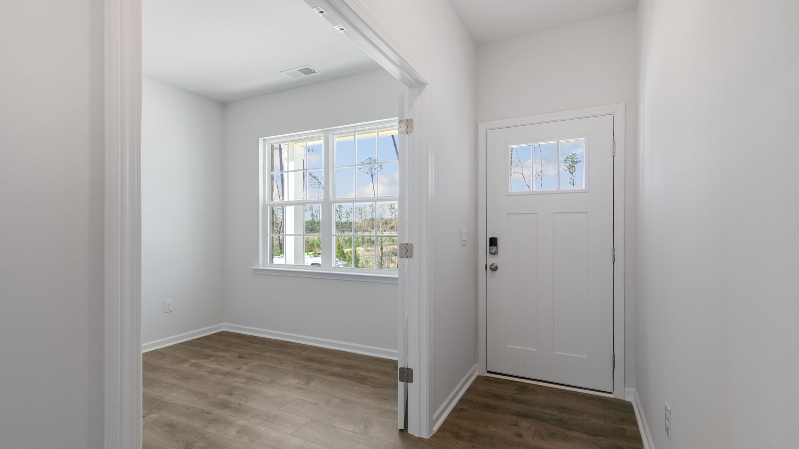 Office With French Doors
