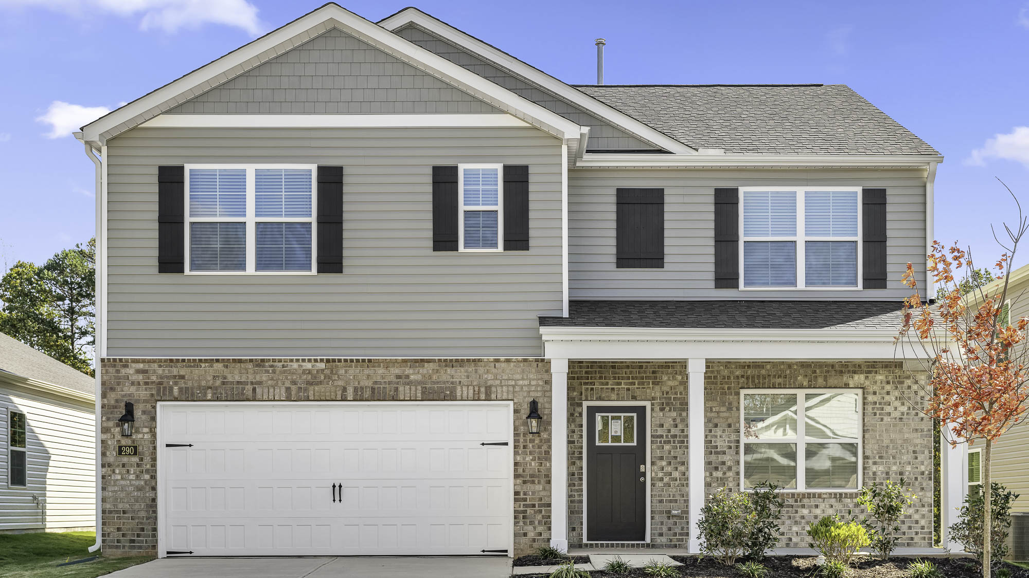 The Hayden featured at Bryson Park offers 2 story 2 car garage 5 bedrooms 3 full bathrooms single family home