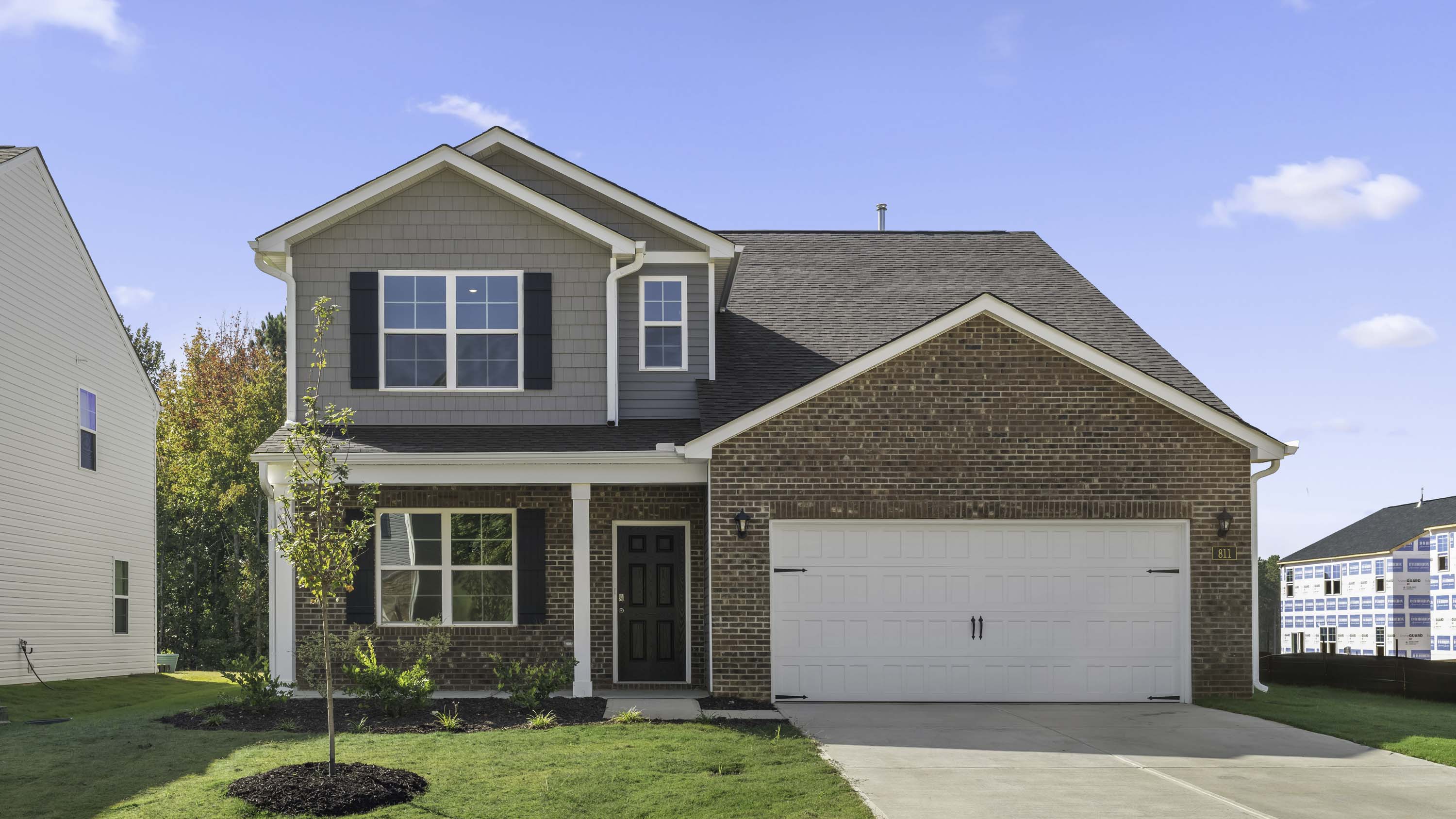 exterior view of actual home