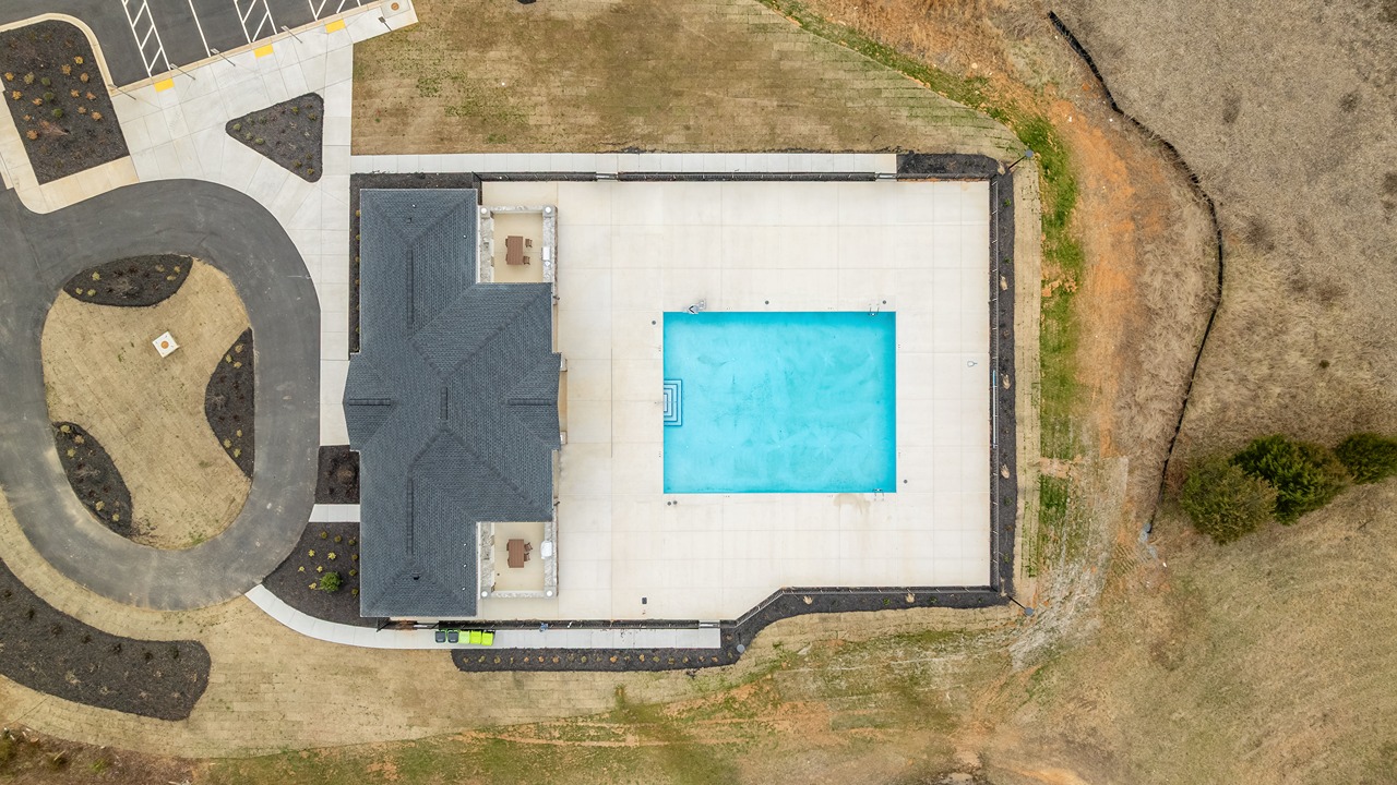 pool aerial