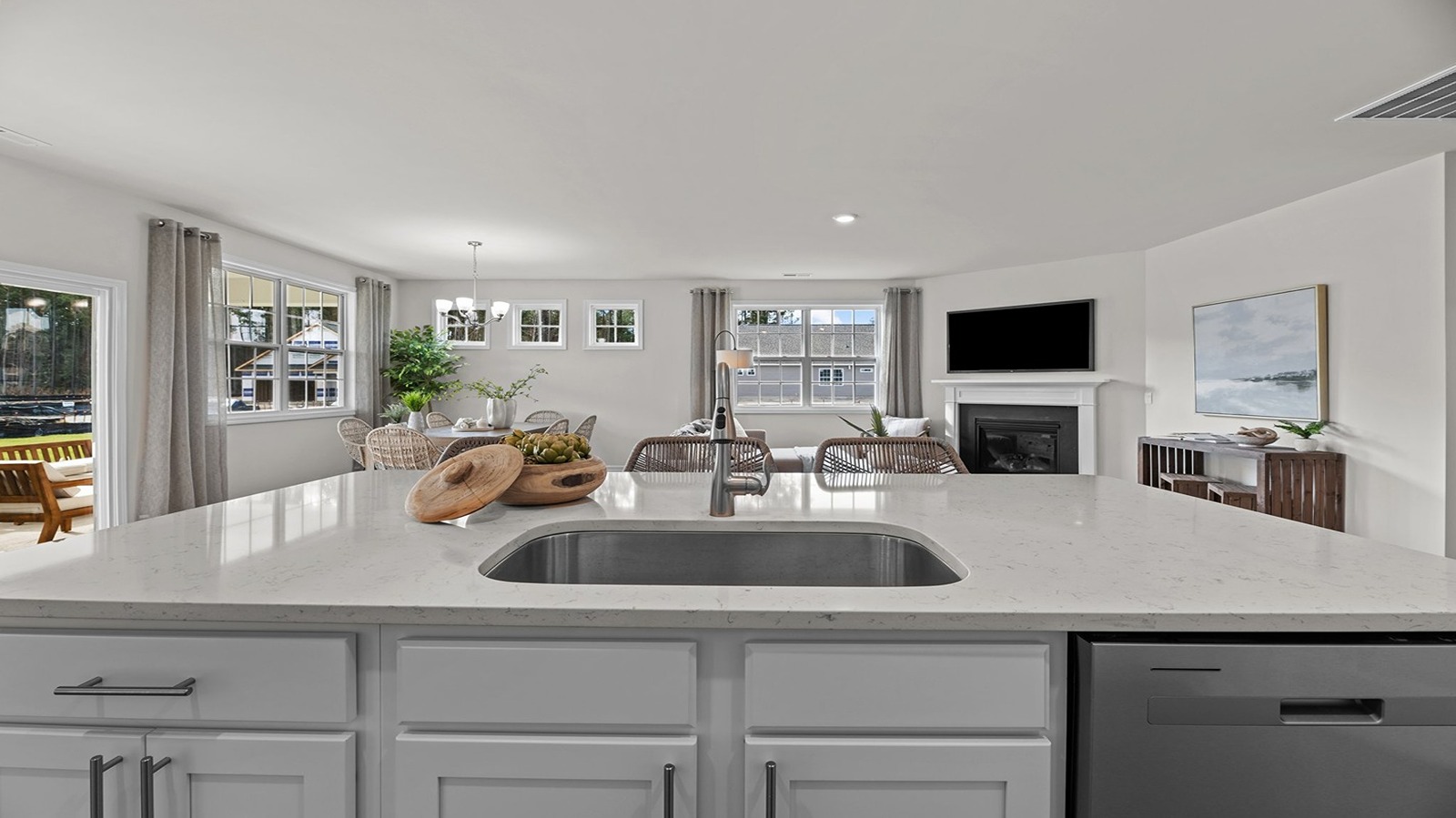kitchen with stainless steel appliances