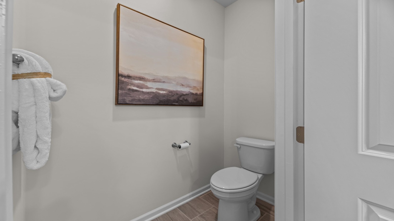 water closet in primary bathroom