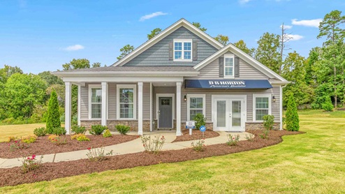 Model home exterior