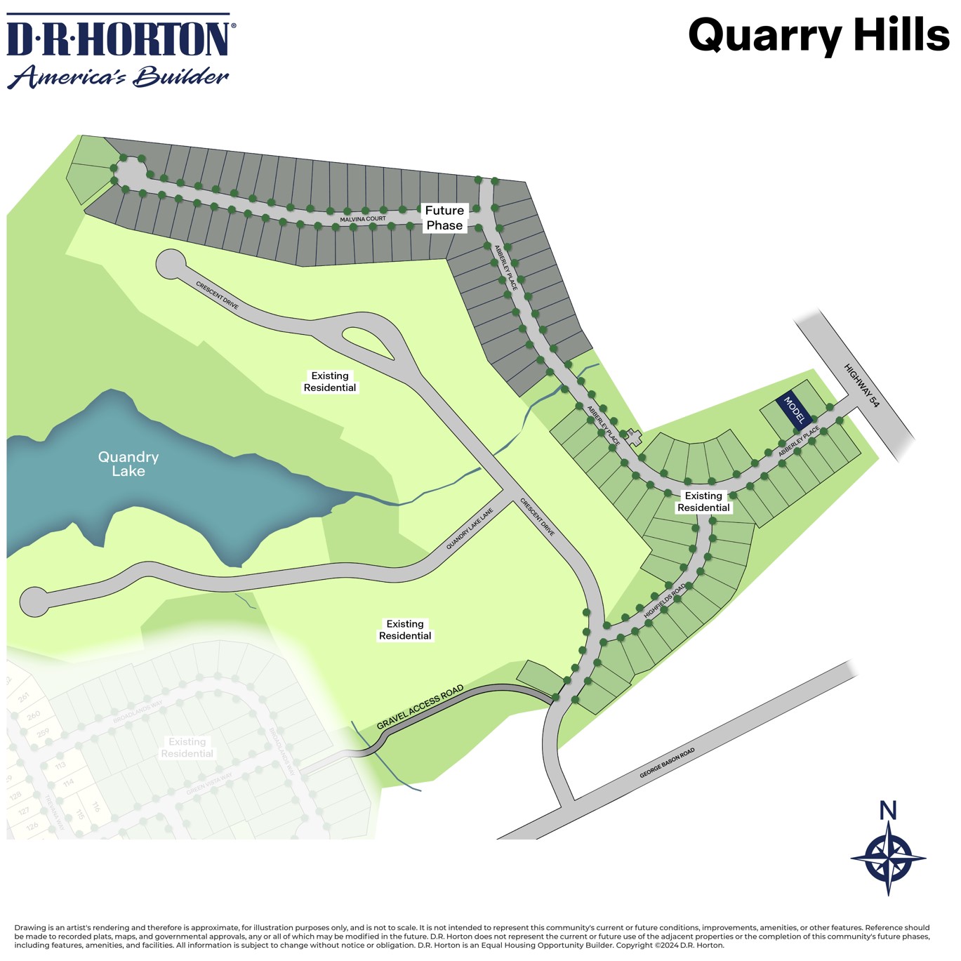 New Homes in Quarry Hills Freedom Swepsonville, NC D.R. Horton