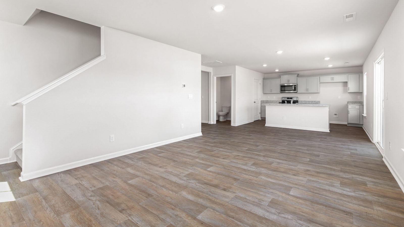 open concept living space