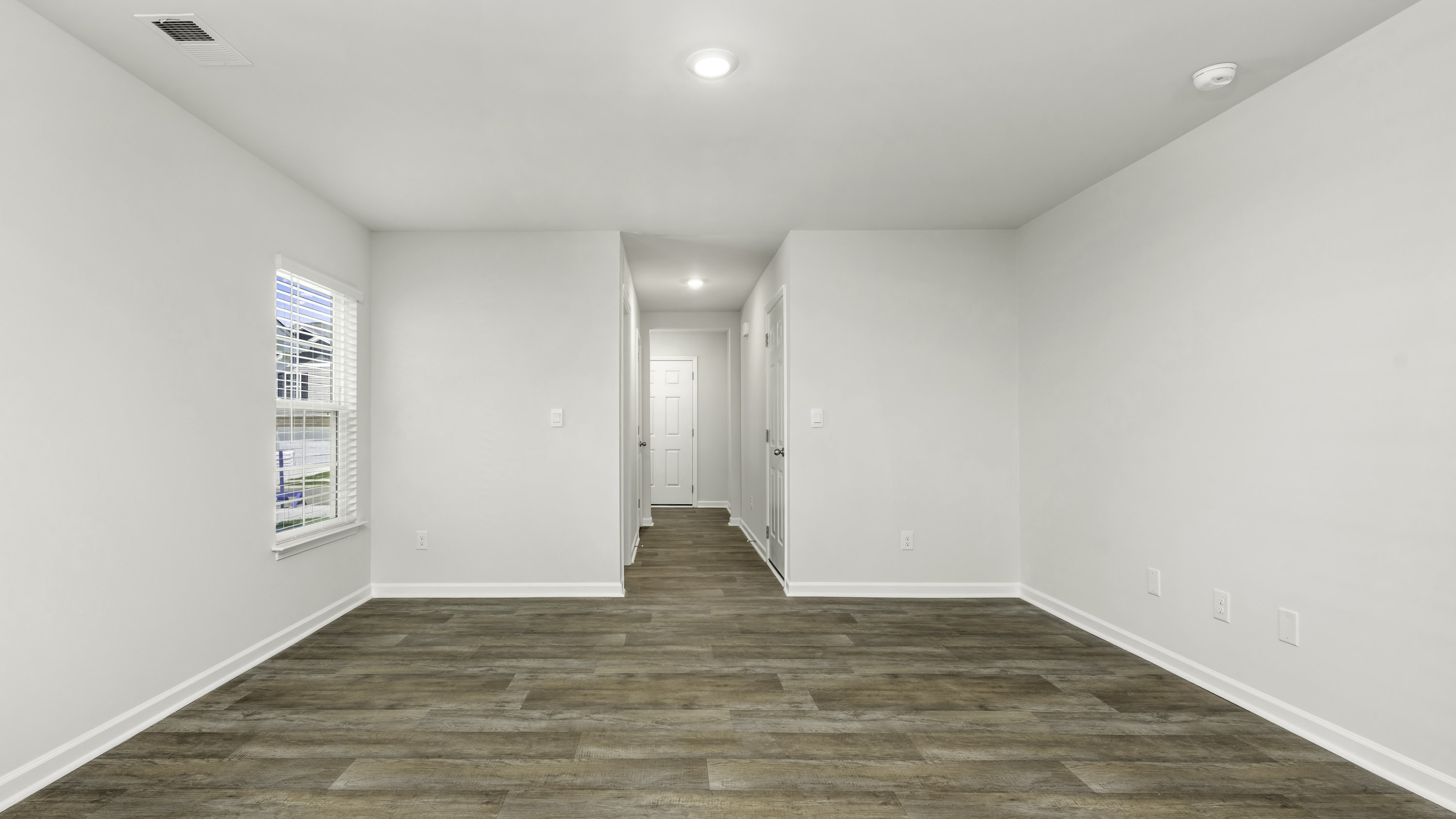 open plan living space