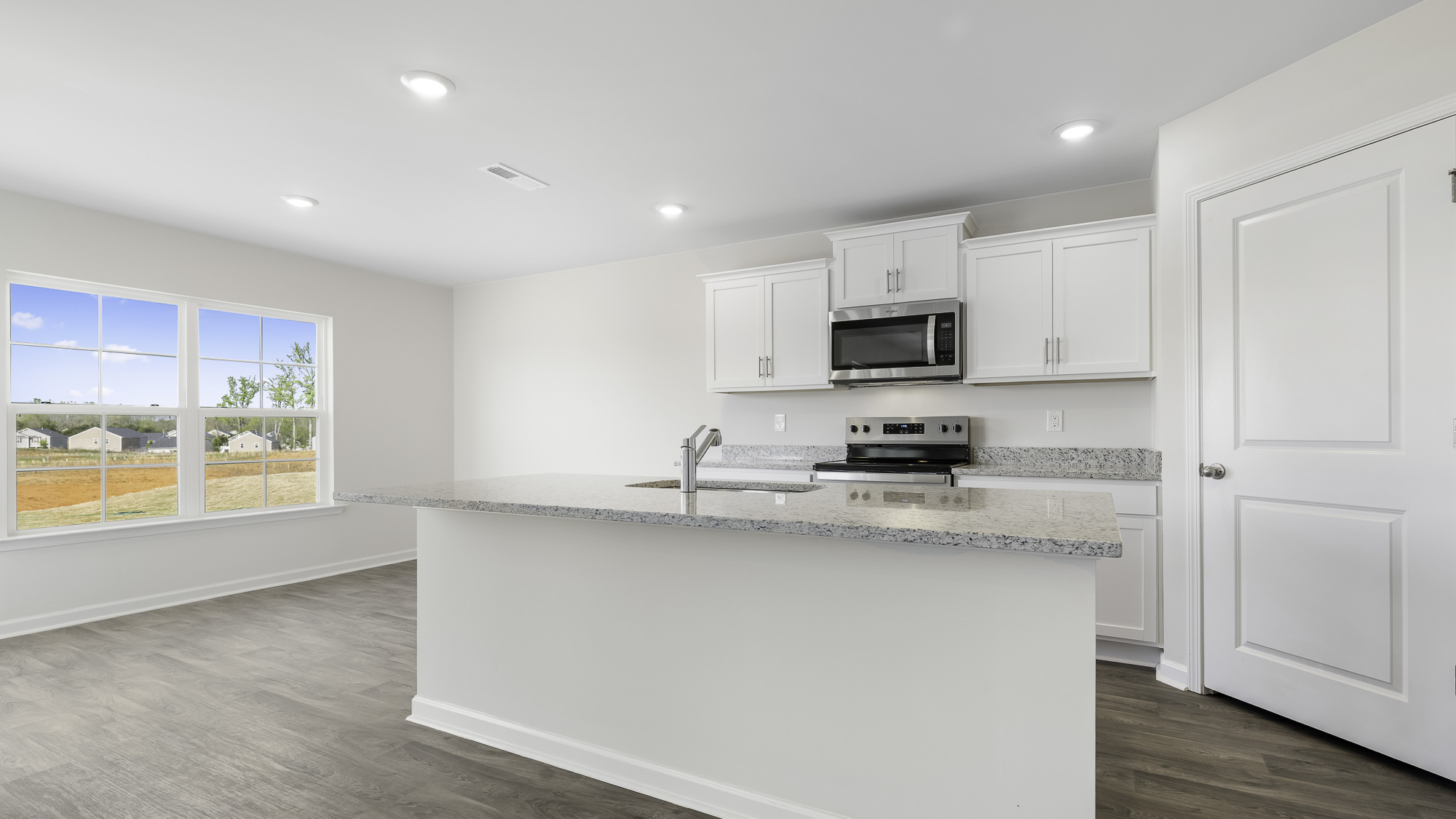 front kitchen view