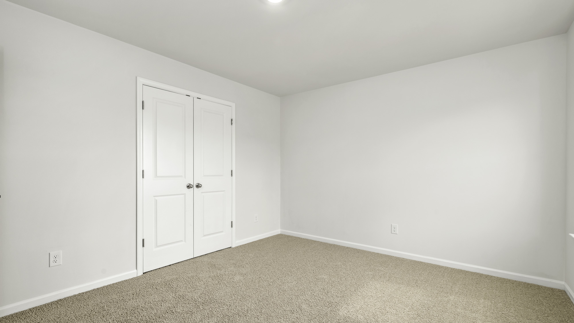 bedroom with carpet