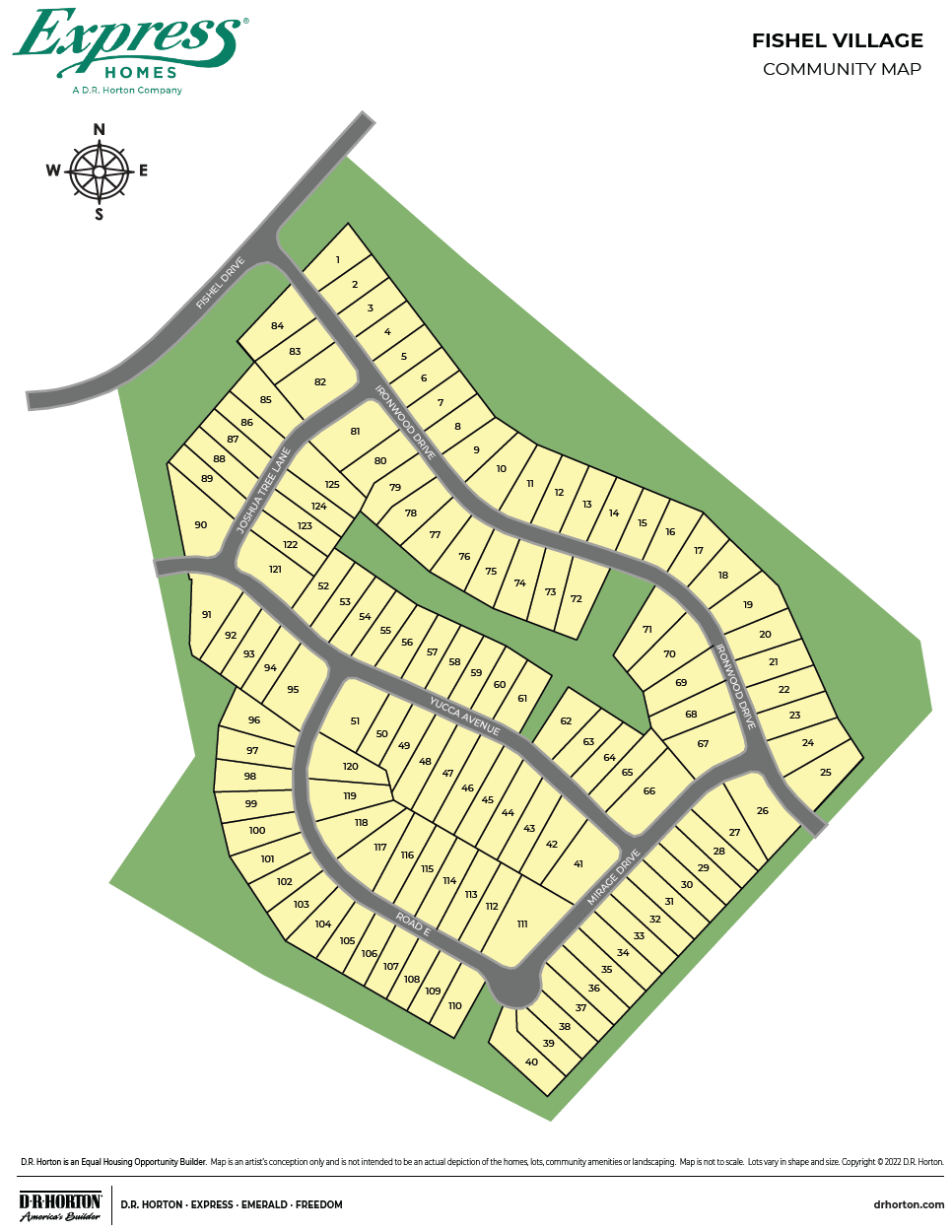 Static Lot Map