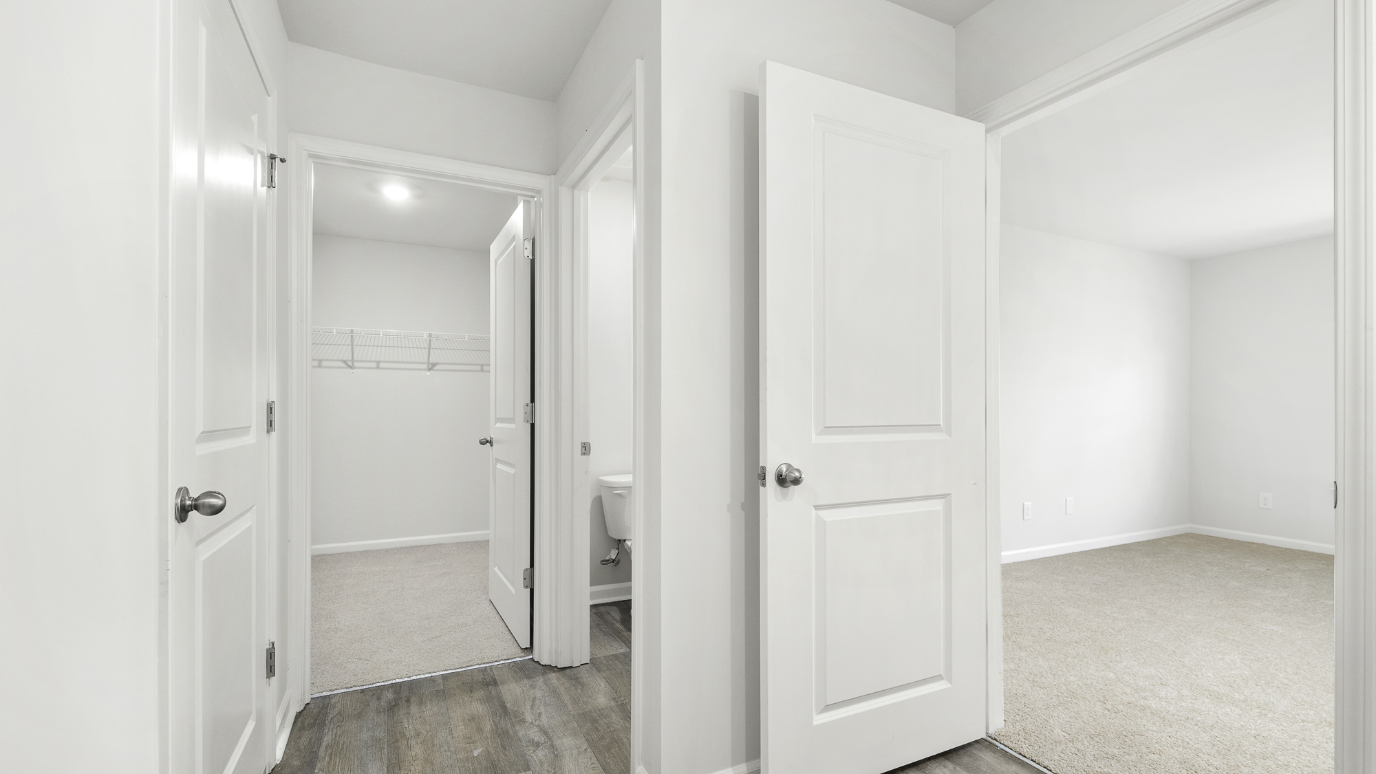 MAIN BATH AND BEDROOM