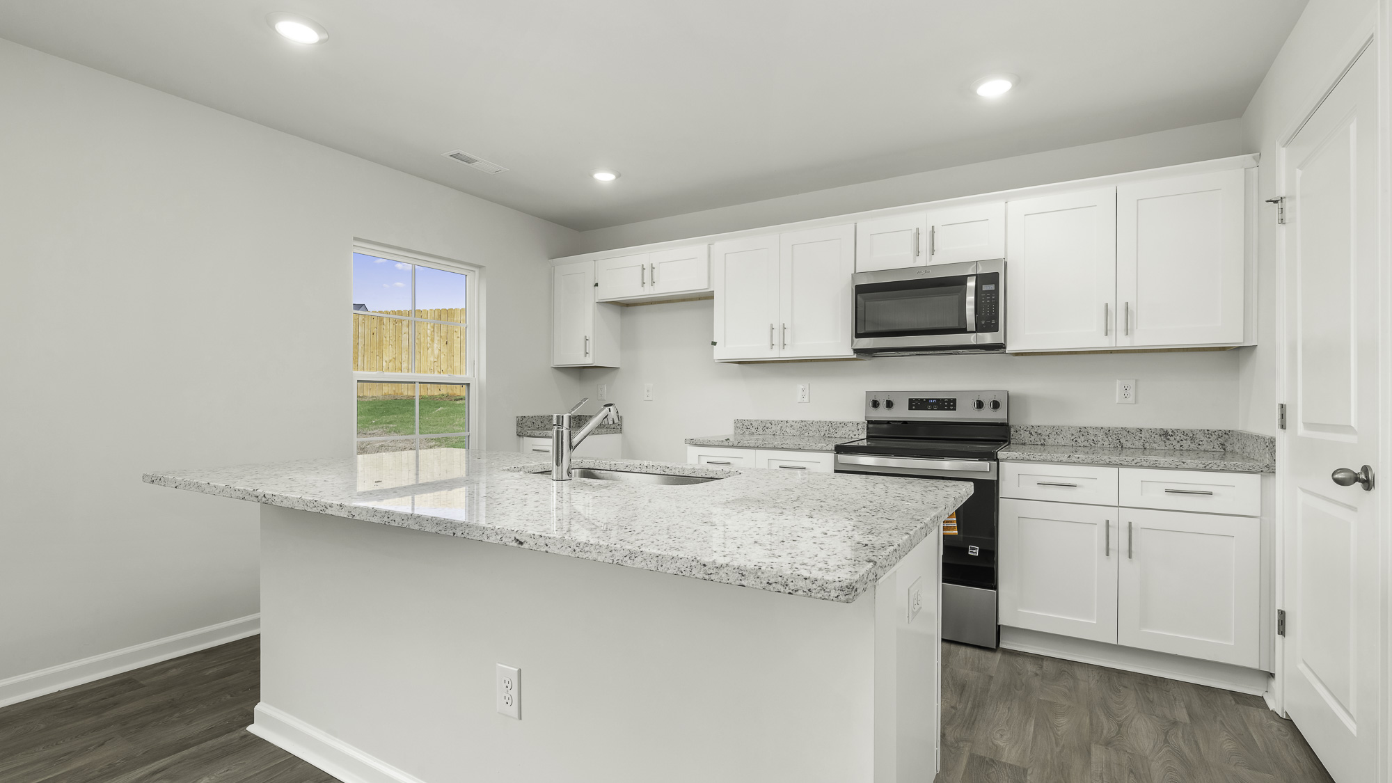 front kitchen view