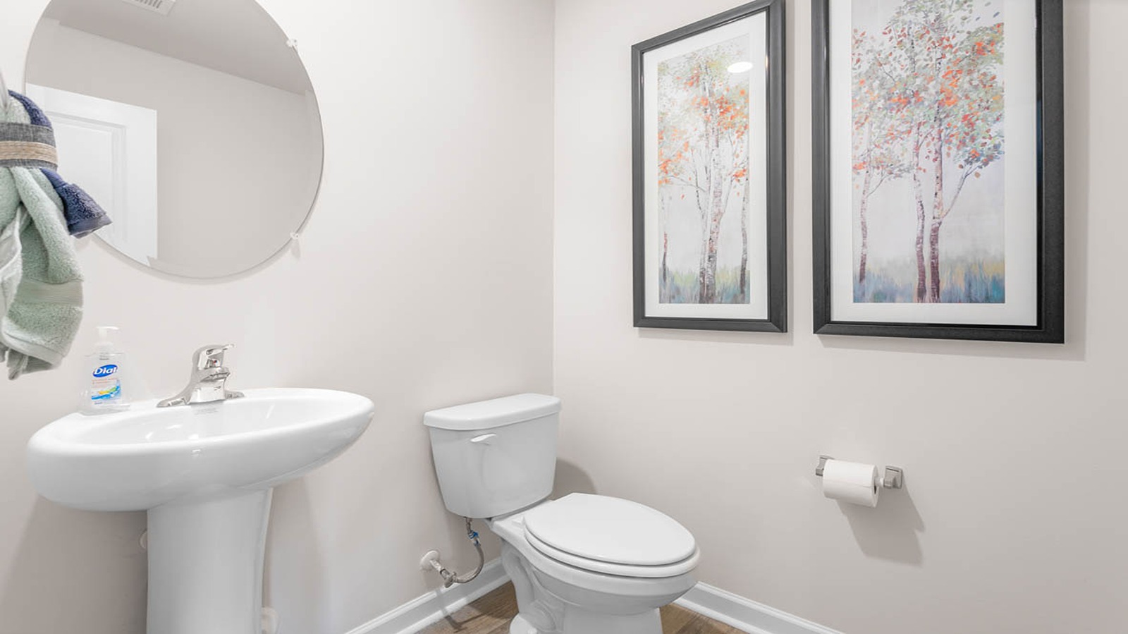 half bathroom