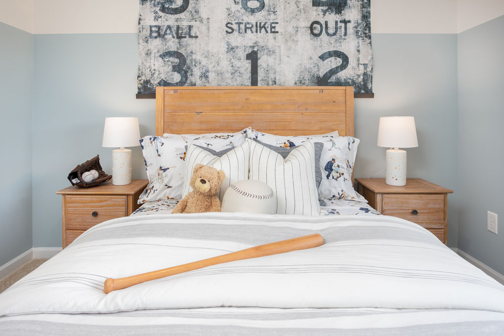 secondary bedroom bed