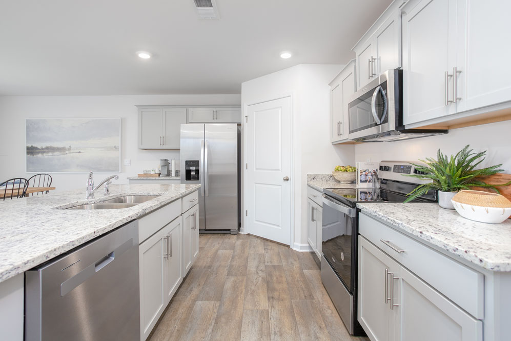 kitchen with stainless steel appliances