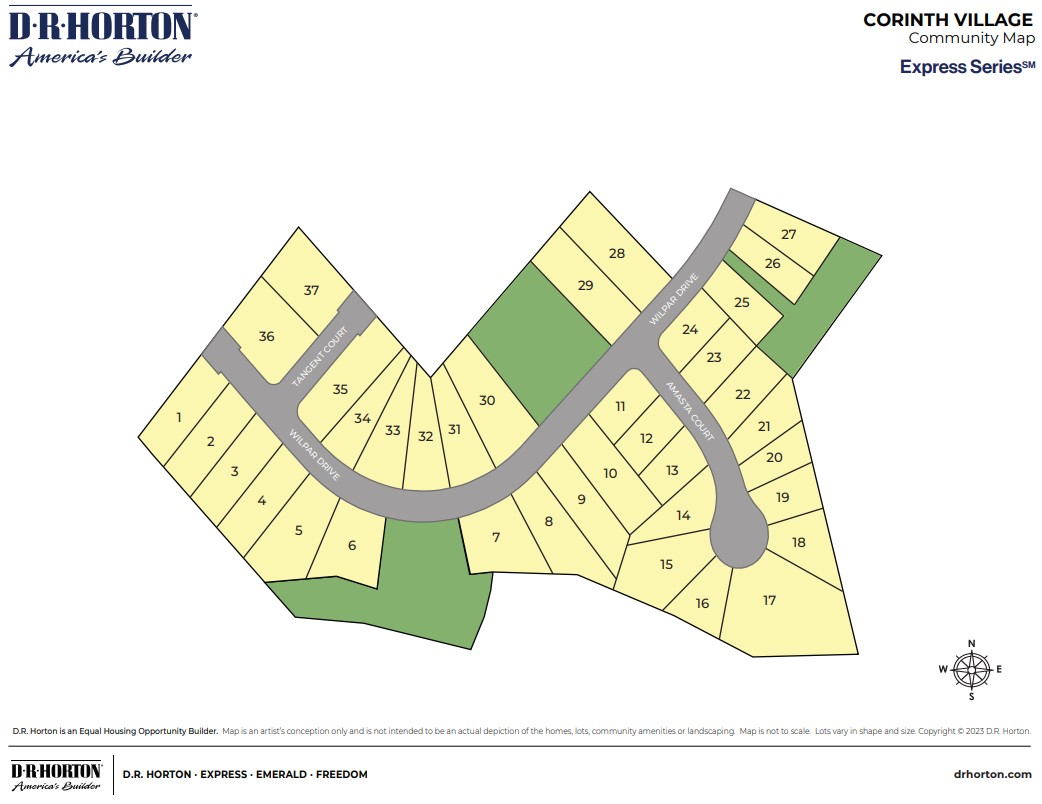 Static Lot Map