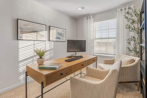 office with carpet