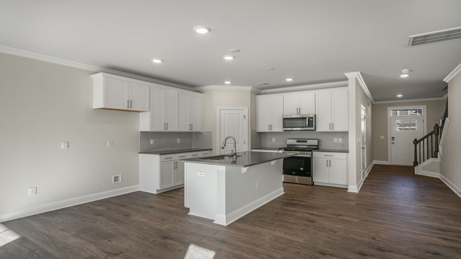 kitchen with stainless steel appliances