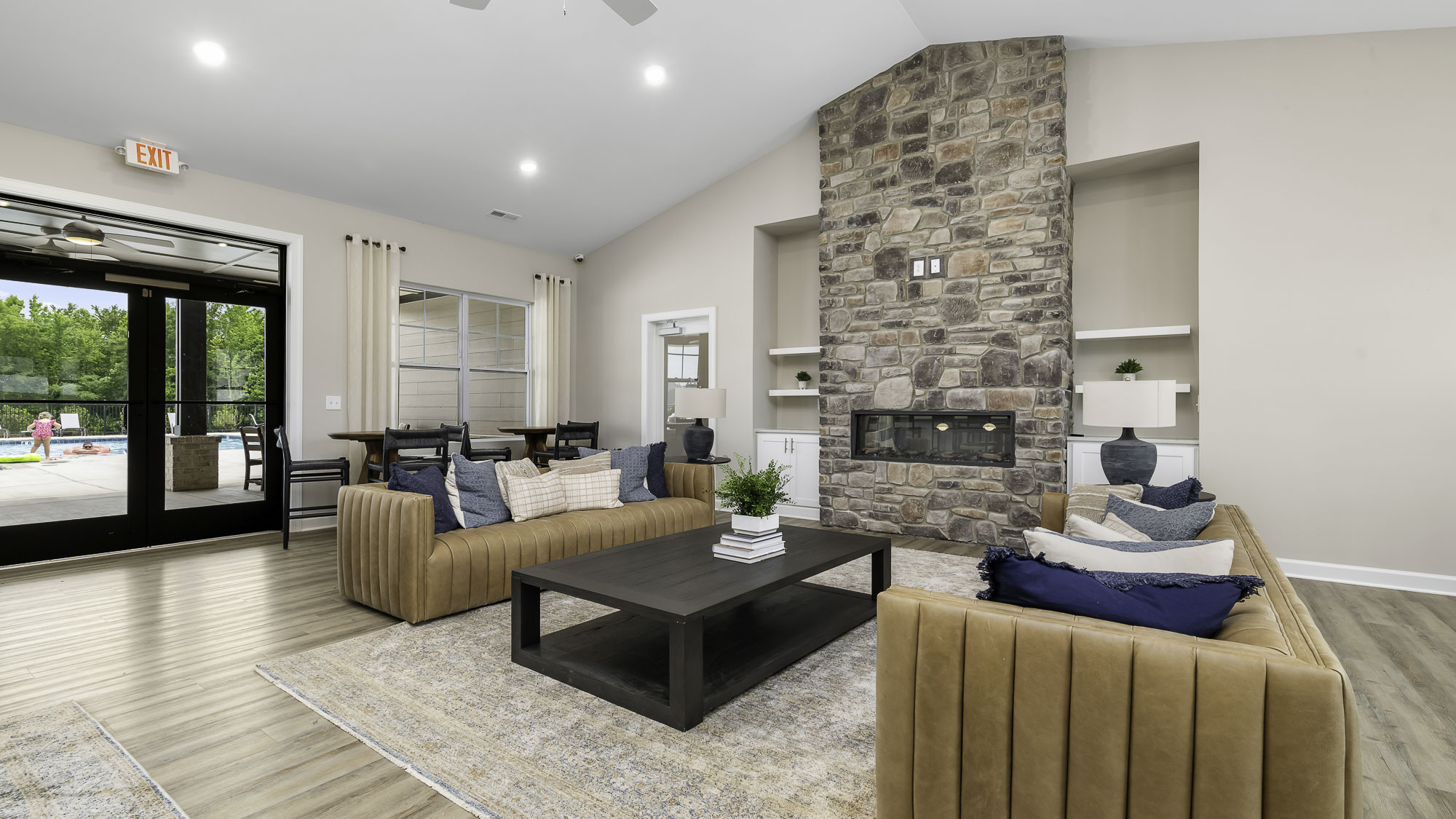 lobby clubhouse