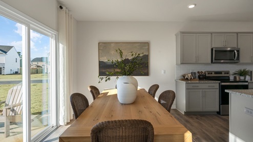 breakfast area