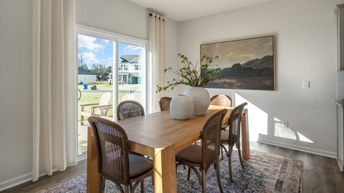 breakfast area