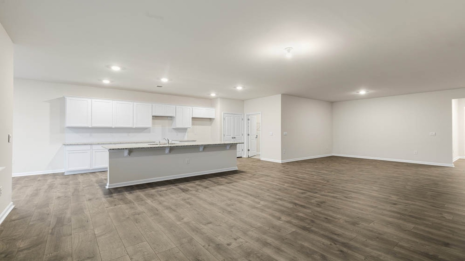 front view of kitchen