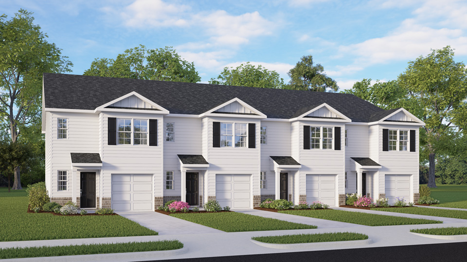 The Pearson 3 bed 2.5 bath townhome