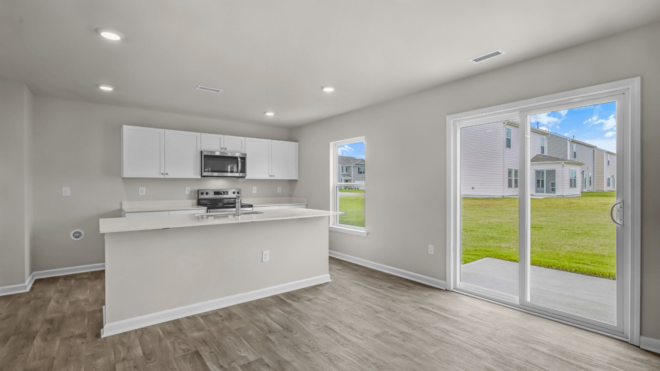 front kitchen view